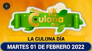 CULONA DÍA Resultado del Martes 01 de febrero de 2022 ✅🥇🔥💰