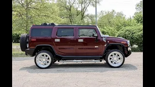 35k mile 2006 Hummer H2 on 24” Forgiato Wheels -Butera Motors