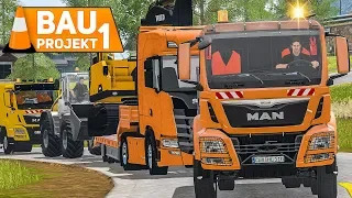 LS 17 Construction #1: Alle BAUFAHRZEUGE zur MINE bringen! | LS17 Mining and Construction deutsch