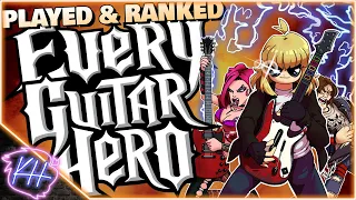 I Played and Ranked EVERY Guitar Hero