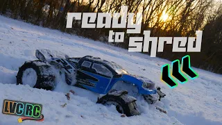 READY 2 SHRED | New Pro-Line Racing Brute Body & Sling Shots on the Traxxas E-Revo 2.0 | LVC RC