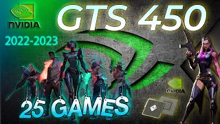 Nvidia GeForce GTS 450 in 2022-2023   |  Test in 25 Games