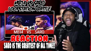 MB14 vs SARO ( Grand Beatbox LOOPSTATION Battle 2017 SEMI FINAL ) | Reaction