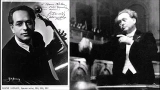 Pfitzner "Cello Concerto in G Major" Gaspar Cassadó/Willem Mengelberg