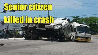 Senior Citizen ki((3D  in crash in Caribbean Terrace, Harbour