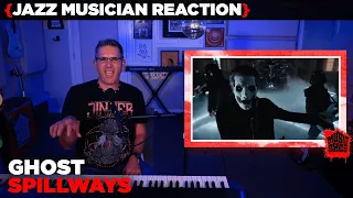 Jazz Musician REACTS | Ghost "Spillways" | MUSIC SHED EP297