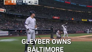 Gleyber Torres hits a two run home run!!! vs. Orioles