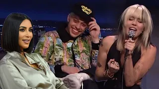 Watch Miley Cyrus TEASE Pete Davidson Over Kim Kardashian Romance