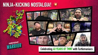 NINJA-KICKING NOSTALGIA!💥 Celebrating 40 YEARS OF TMNT with Turtlemaniacs