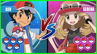Pokemon Battle Pedia: Ash Vs Serena (Game)