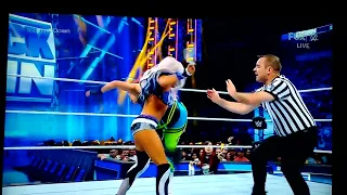 ZELINA VEGA SPANK BAYLEY VOULPUTOUS BOOTY SO GOOD AND SHE LIKES IT