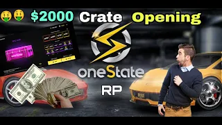 🤩One State RP Like GTA 5 in Android ll 🤑Crate Opening🤑 ||