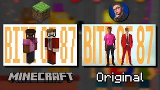 BITE OF 87 - CG5 (Minecraft/Original) Side-By-Side Comparison