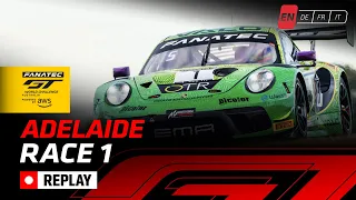 REPLAY | Race 1 | Adelaide | Fanatec GT World Challenge Australia 2023