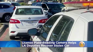 License Plate Camera Helps LA Deputies Recover Stolen Car In La Canada Flintridge