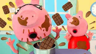 Peppa Pig Official Channel | Making Birthday Cake with Peppa Pig