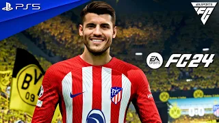 FC 24 - Dortmund vs. Atletico Madrid - Champions League 2024 Quarter Finals 2nd Leg | PS5™ [4K60]