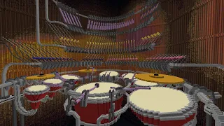 Acoustic Curves by Animusic in Minecraft!