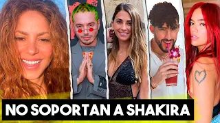 Conoce 6 Famosos Que No Soportan A Shakira.