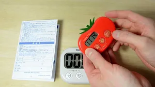 タニタキッチンタイマー TD-384 大画面で見やすい Tanita Kitchen Timer TD 384 , Easy to see on a large screen