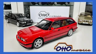 1:18 BMW M5 E34 Touring (red) - Ottomobile [Unboxing]