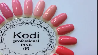 PINK (P),  Palette Gel Polish Color Kodi Professional