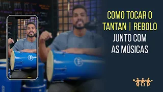 🔴 LIVE #3 - COMO TOCAR O TANTAN/REBOLO JUNTO COM AS MÚSICAS!