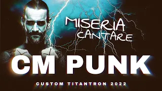 ► CM Punk 1st Custom Titantron || Miseria Cantare ◄
