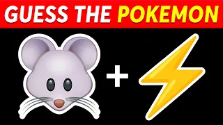 Guess the Pokemon by Emoji 🔥⚡| Pokemon Quiz (Gen1)