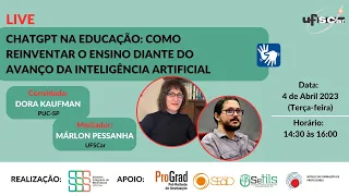 Live: ChatGPT na educação: como reinventar o ensino diante do avanço da inteligência artificial