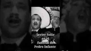 Javier Solís en el funeral de Pedro Infante #Shorts #PedroInfante #JavierSolis #funeral