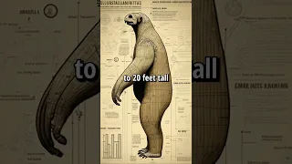 Discovering the Giant Sloth: The Enormous Herbivore of the Ice Age