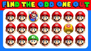 Find the ODD One Out - Super Mario Bros Wonder Edition 🍄| Easy, Medium, Hard Levels