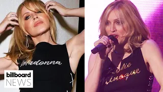 Billboard All Access: Kylie Minogue Joins Madonna On Stage In Los Angeles | Billboard News