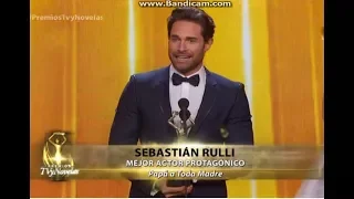 Sebastián Rulli Gana Premio TVyNovelas 2018 a Mejor Actor Protagónico