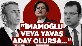 Meral Akşener'den Adaylık Açıklaması! "İmamoğlu ve Yavaş Aday Olursa..." | Gün İzi Haber