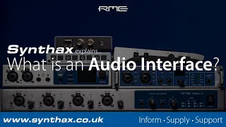 What is an Audio Interface? - Synthax Explains