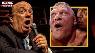 Paul Heyman SHOOTS On Brock Lesnar Going Off Script With Undertaker At WrestleMania!