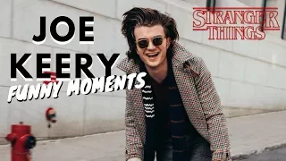 Joe Keery (Steve Harrington) Funny Moments