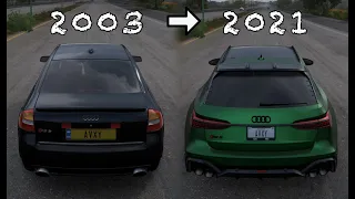 [FH5] All Audi RS6 Generation 1/4 Mile Drag Race!