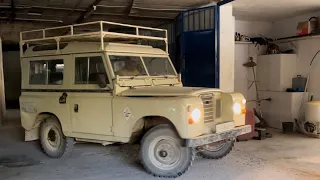 1. Rescato un #landrover Santana 88 Especial Serie III abandonado. #rescate #clasicos