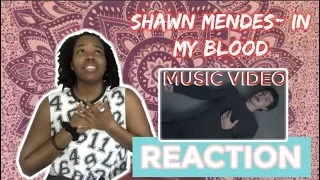 Shawn Mendes - In My Blood (Music Video) REACTION