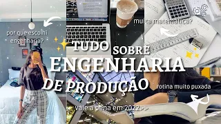 📚como é a FACULDADE DE ENGENHARIA de PRODUÇÃO | Vale a pena, estudante engenharia, matérias, rotina