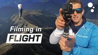 Filming in Flight (Paragliding with a video camera)