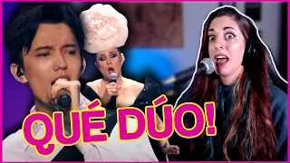 MY SWAN, Dimash & Maira Mukhammedkyzy | Vocal Coach Reacción