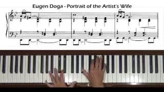 Eugen Doga Portrait Piano Tutorial