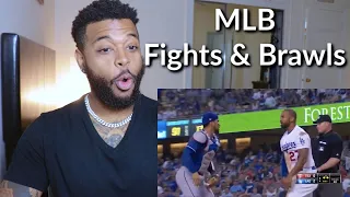 BEST MLB FIGHTS & BRAWLS! | Reaction