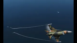 DCS F-16C Viper vs F-14B Tomcat Dogfight | 3rd person view