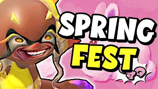 Spring Fest Tri-Color Battles TEAM LIL BUNNIES! - Splatoon 3