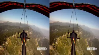 Hang Gliding With The GoPro 3D